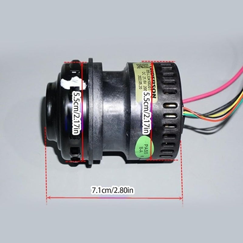 200W 3 Phase Brushless Motor High Speed Vacuum Suction Floor Scrubber Fan - Image 4
